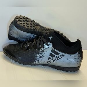 Adidas X 16.3 Cage TF Turf Soccer Shoes AQ3986 Size 9.5 Men's Core Black